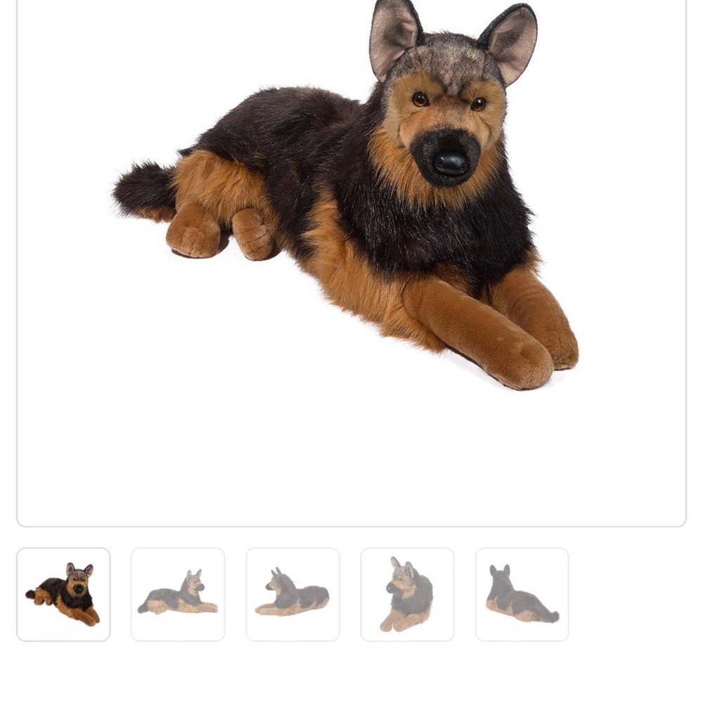 Large Douglas German Shepherd Plush Toy - Picture 5 of 5